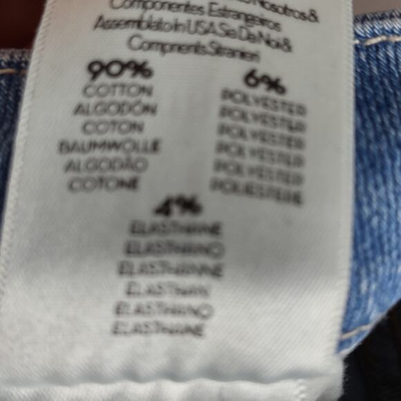 Mother Undone Hem Looker Jeans Crop in Cliffhanger Size 26 - Picture 15 of 16